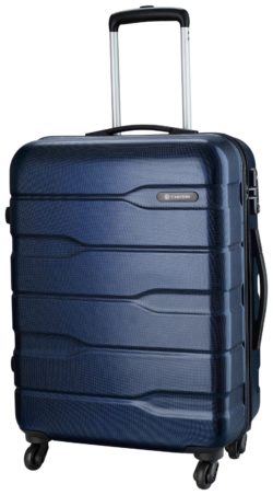 Carlton - Cayenne Large 4 Wheel Spinner Case - Midnight Blue
